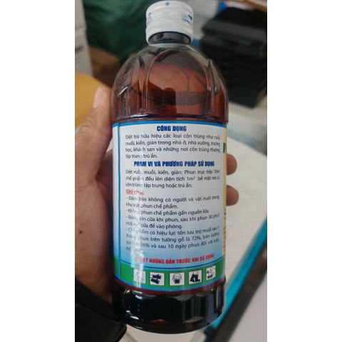 DẦU TRỪ MUỖI VIPESCO 480ml Không Cần Pha Thuốc, Đổ thuốc vô bình phun luôn,trừ muỗi, ruồi, kiến, gián chuồng trại, nhà ở