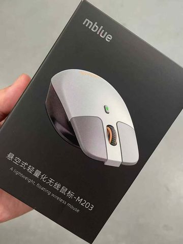 Chuột không dây công thái học MEIZU mblue M203, sạc Type-C, thiết kế dạng treo