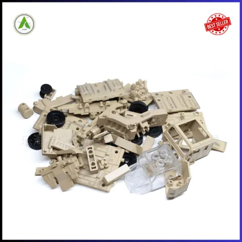 Đồ Chơi Mô Hình Xe Chở Tăng M-1070 Màu Vàng 1/72 Lắp Ráp Decor Trưng Bày