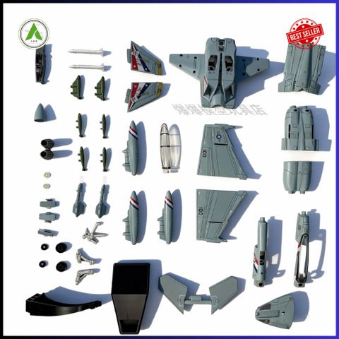 Đồ Chơi Mô Hình Máy Bay Chiến Đấu F/A-18F (MÀU 2) Lắp Ráp Decor Trưng Bày