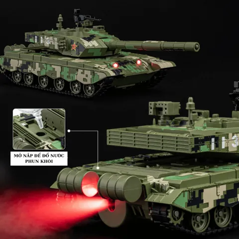 (SỈ/LẺ) Mô Hình Xe Tăng Chiến Đấu Kim Loại TYPE-99 (T-99) TL 1/36 Decor Trang Trí