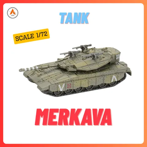 (SỈ/LẺ) Đồ Chơi Mô Hình Xe Tăng Chiến Đấu M1A2 Abrams Lắp Ráp Decor Trưng Bày