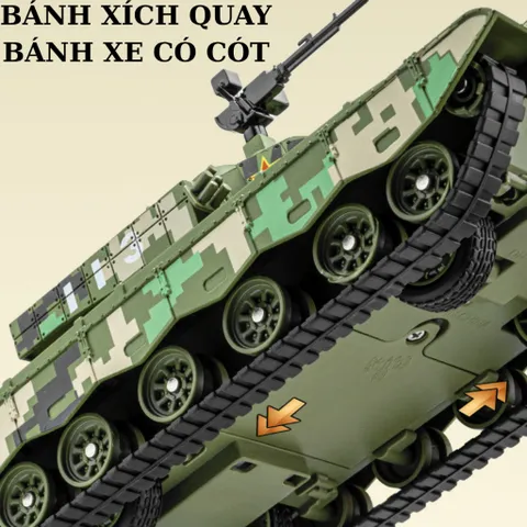 (SỈ/LẺ) Mô Hình Xe Tăng Chiến Đấu Kim Loại TYPE-99 (T-99) TL 1/36 Decor Trang Trí