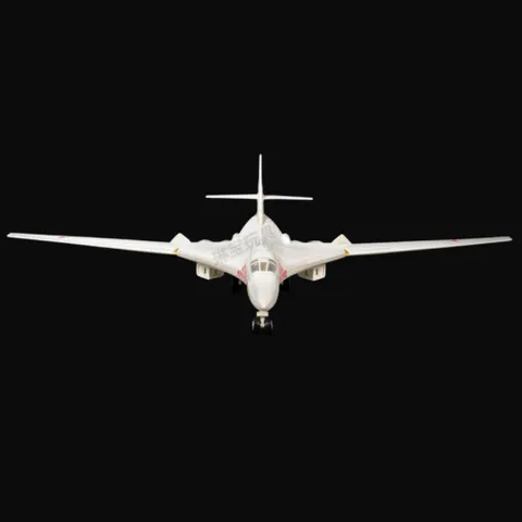 Đồ Chơi Mô Hình Máy Bay Chiến Đấu TU-160 Lắp Ráp Decor Trưng Bày