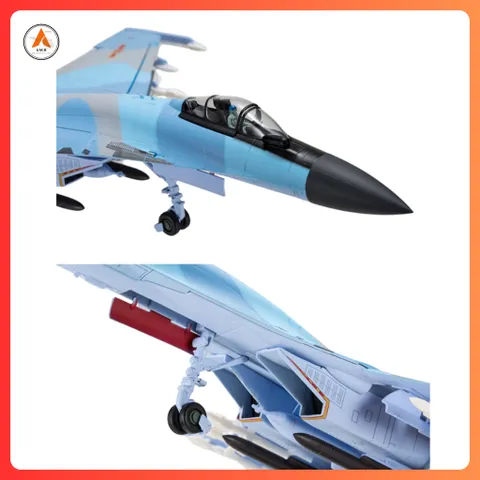 Mô Hình Máy Bay Chiến Đấu Kim Loại SU-35 1/48 Decor Trưng Bày