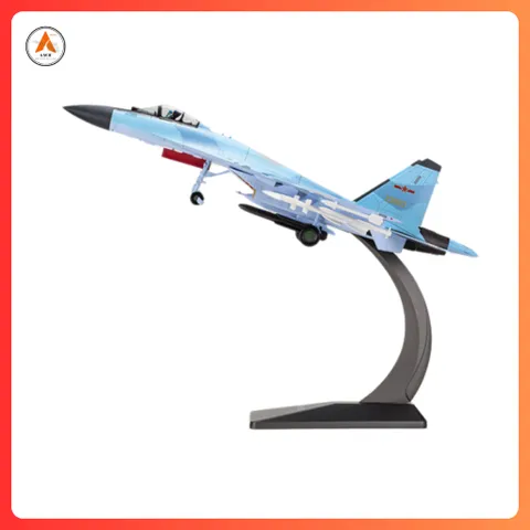Mô Hình Máy Bay Chiến Đấu Kim Loại SU-35 1/48 Decor Trưng Bày