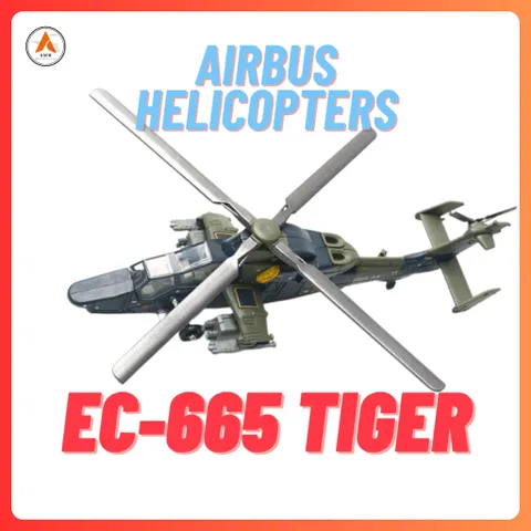 (SỈ/LẺ) Đồ Chơi Mô Hình Máy Bay Chiến Đấu EC-665 Tiger Lắp Ráp Decor Trưng Bày