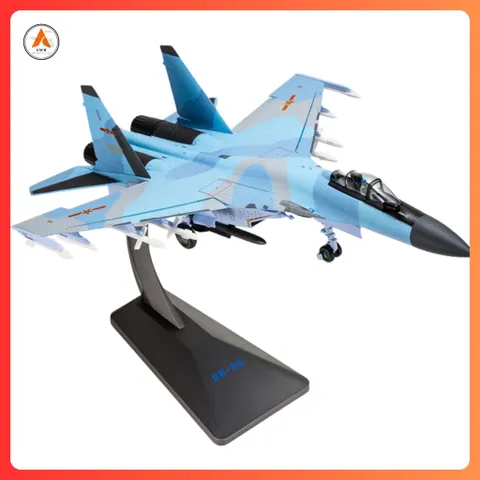 Mô Hình Máy Bay Chiến Đấu Kim Loại SU-35 1/48 Decor Trưng Bày