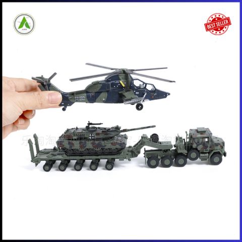 Đồ Chơi Mô Hình Xe Tăng Chiến Đấu Leopard 2A7 Lắp Ráp Decor Trưng Bày