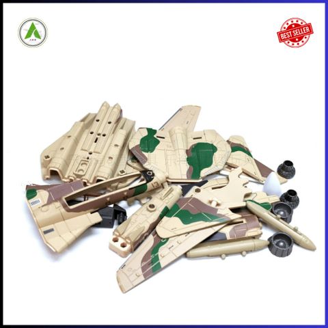 Đồ Chơi Mô Hình Máy Bay Chiến Đấu F-14 TOMCAT 1/72 Màu Vàng Lắp Ráp Decor Trưng Bày