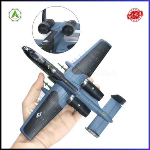 Đồ Chơi Mô Hình Máy Bay Chiến Đấu A-10 (Màu 1) TL1/72 Lắp Ráp Decor Trang Trí