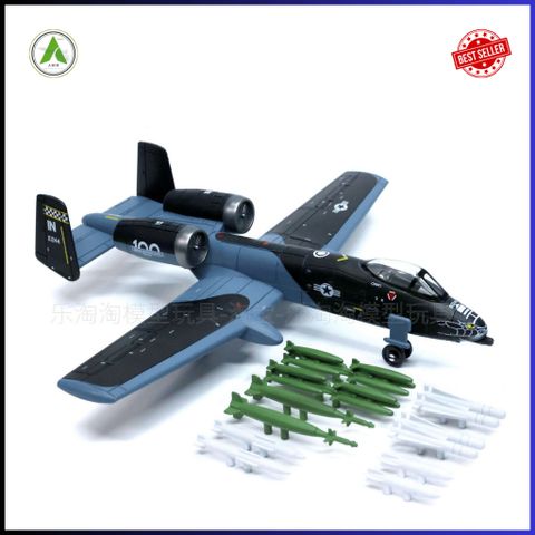 Đồ Chơi Mô Hình Máy Bay Chiến Đấu A-10 (Màu 1) TL1/72 Lắp Ráp Decor Trang Trí