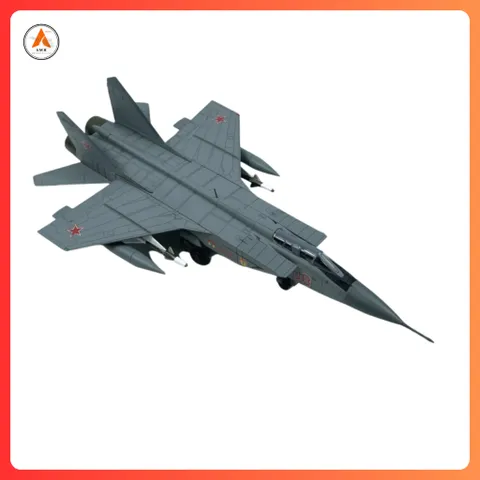Mô Hình Máy Bay Chiến Đấu Kim Loại MIG-31 Kim Loại 1/72 Decor Trưng Bày