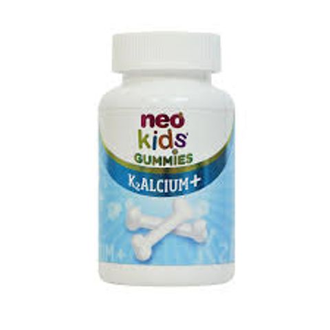 Viên Nhai Gummies Canxi Neo Kids  - Kẹo canxi cho bé vị sữa chua bổ sung Canxi, D3, Vitamin K2 MK7 cho trẻ