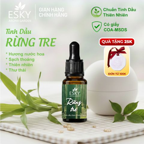 Tinh Dầu Bamboo ESKY AROMA GARDEN Tinh Dầu Xông Phòng Hương Nước Hoa Thư giãn 10ml 20ml