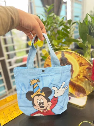 Túi vải hoạt hình Micky cho bé