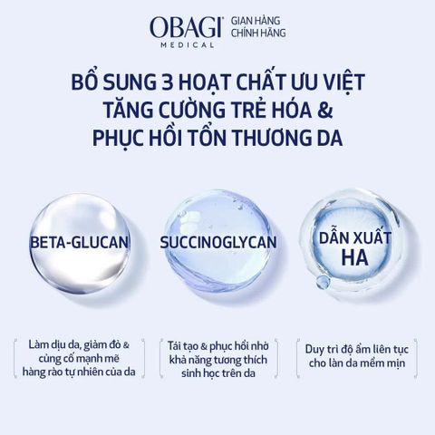 Tinh chất NAD+ Nờ MN trẻ hóa phục hồi da Obagi Nu-Gen™ Cellular Renewal Serum