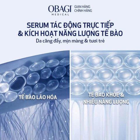 Tinh chất NAD+ Nờ MN trẻ hóa phục hồi da Obagi Nu-Gen™ Cellular Renewal Serum