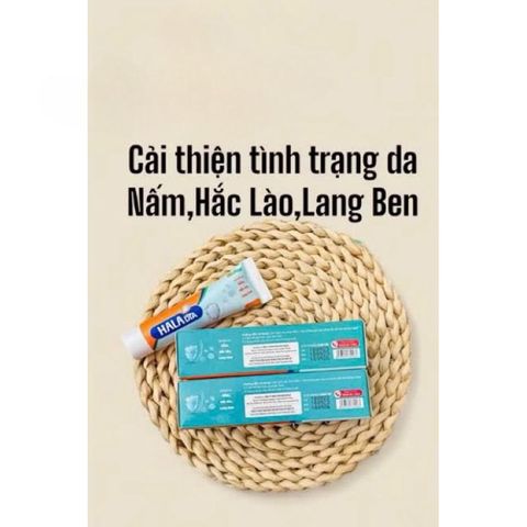 Kem bôi HaLa Dia cải thiện da Nấm,Hắc lào,Lang Ben (Tuýt 20g)