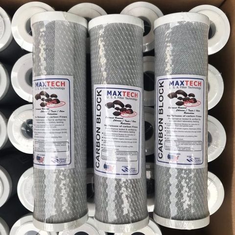 Lọi lọc nước số 3 than nét CTO Maxtech hấp thụ mùi màu trong nước