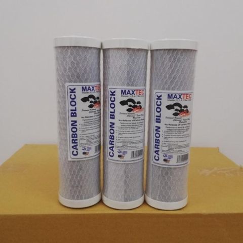 Lọi lọc nước số 3 than nét CTO Maxtech hấp thụ mùi màu trong nước
