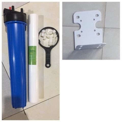 Giá treo cốc lọc nước đầu nguồn dùng cho bộ lọc thô 20 inch và 10 inch