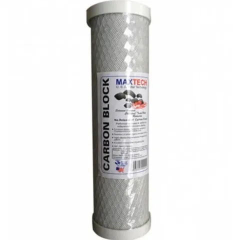 Combo 5 lõi than nén 10 inch Maxtech CTO hấp thụ mùi clo loại bỏ sắt