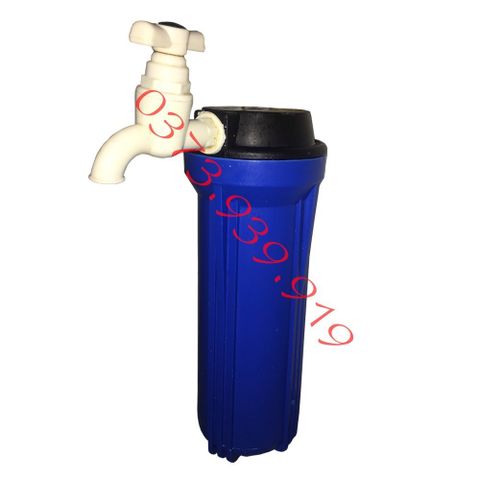 Bộ cốc lọc thô 10 inch zen 21 ( cốc + lõi lọc bông ) lắp ngay đầu vòi