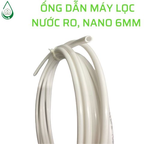Ống dẫn nước máy RO, Nano (6mm) dây 6 ống nước RO, Nano
