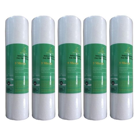Combo 05 lõi bông xốp nesca 10 inch không đầu bịt giá rẻ