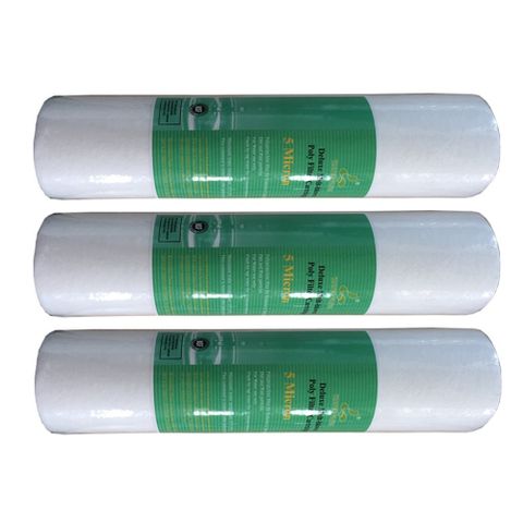 Combo 05 lõi bông xốp nesca 10 inch không đầu bịt giá rẻ