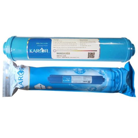 Lõi lọc nước số 8 Nano Silver lắp cho máy lọc nước Karofi cam kết hàng chính hãng