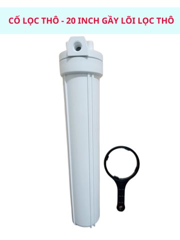 Bộ lọc thô đầu nguồn lõi lọc than 20 inch zen 21 hấp thụ mùi màu