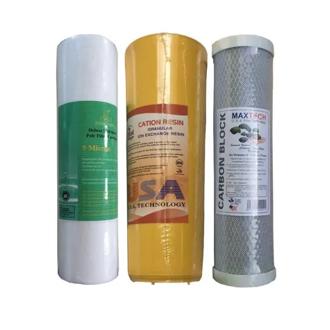 Bộ lọc thô nước đầu nguồn 4 cấp màng siêu lọc UF - Phụ kiện lắp máy lọc nước Điện Giải