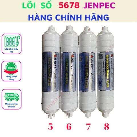 Lõi lọc nước 5678 Jenpec dùng cho máy lọc nước RO JENPEC cam kết hàng chính hãng