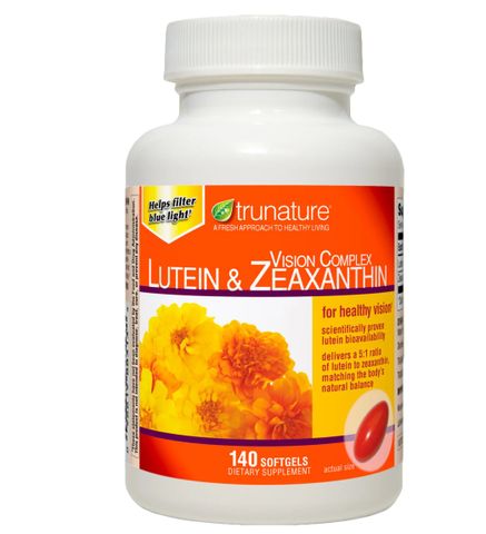 Viên bổ mắt Trunature Vision Complex Lutein & Zeaxanthin 140 viên của Mỹ - MẸ SÓC