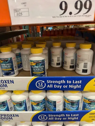 (USA) VIÊN UỐNG HỖ TRỢ GIẢM ĐAU VÀ HẠ SỐT KIRKLAND SIGNATURE NAPROXEN SODIUM 220MG (HỘP 400 VIÊN)