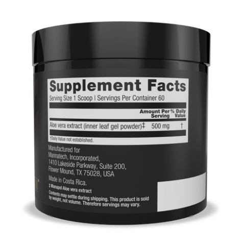 Manapol 100% Bột Gel Lô Hội - Hỗ trợ hệ miễn dịch và tăng cường giao tiếp giữa các tế bào - Chính Hãng Manapol USA