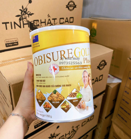 Sữa hạt xương khớp Obisure Gold Plus giúp nuôi dưỡng và bảo vệ sụn khớp xương khớp vận động linh hoạt