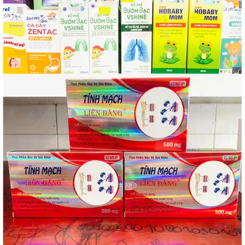 Tĩnh Mạch Liên Đăng hỗ trợ lưu thông máu,giảm suy giãn tĩnh mạch,tê chân,phù nề(Hộp 30 viên)