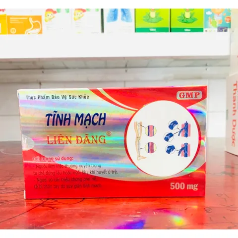 Tĩnh Mạch Liên Đăng hỗ trợ lưu thông máu,giảm suy giãn tĩnh mạch,tê chân,phù nề(Hộp 30 viên)