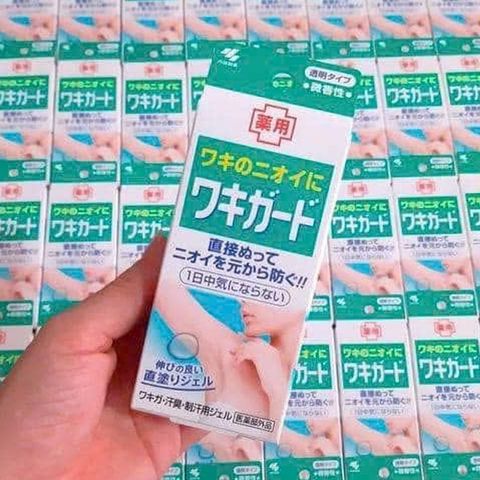 Gel giảm hôi, thơm nách Kobayashi Wakigard Japan 50g