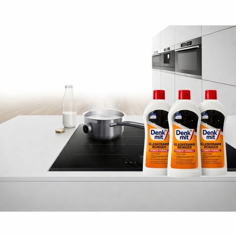Dung Dịch Vệ Sinh Mặt Kính Bếp Từ Denkmit 3in1 300ml - Giúp Tẩy Dầu Mỡ, Làm Sạch Bề Mặt Kính - Hàng Nội Địa Đức