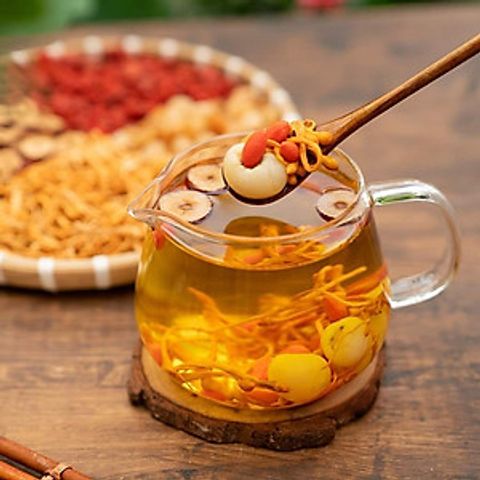 ( MUA 2 TẶNG 1) Trà Sâm Tố Nữ Kỷ Tử - Thảo Dược Tự Nhiên Bổ Huyết, Làm Đẹp Da, Cân Bằng Nội Tiết Tố Nữ, Tăng Cường Sinh Lực, Sức Khỏe Phụ Nữ