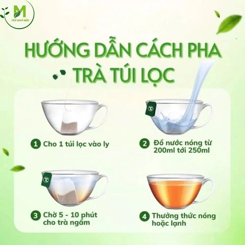 Trà Phan Tả Diệp Mộc Tâm- Hỗ Trợ Tiêu Hóa, Nhuận Tràng, Thanh Lọc Cơ Thể- Hộp 25 gói x 3,5g