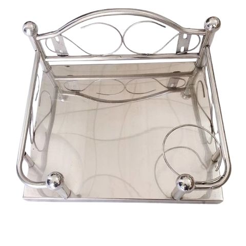 Bàn Thiên Cao Cấp Inox 304 Chống Gỉ Sét - Bàn Thần Tài Để Bàn Thờ 40x80cm, Sản Phẩm Gia Dụng TVKITCHEN (TV140)
