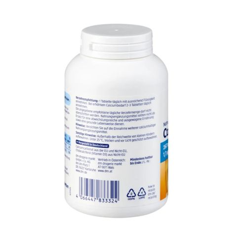 Viên uống Calcium + D3 Mivolis Đức 300 viên