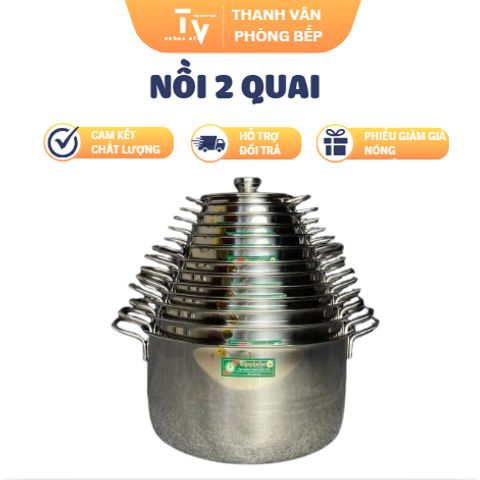 Nồi 2 Quai Cọng Kèm Nắp Size Nhỏ (TV141-1)