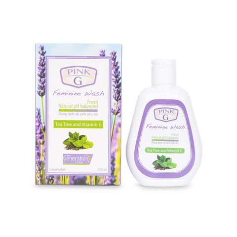Dung dịch vệ sinh phụ nữ PinkGW combo 2 (Teen + Lavender) 100gx2