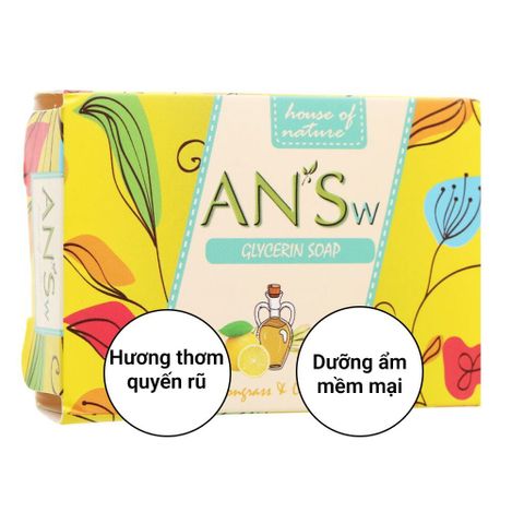 Xà Phòng Thiên Nhiên AN’Sw Sả Chanh